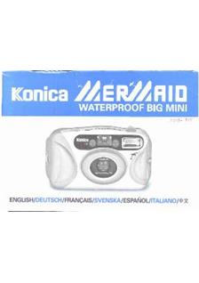 Konica Mermaid manual. Camera Instructions.
